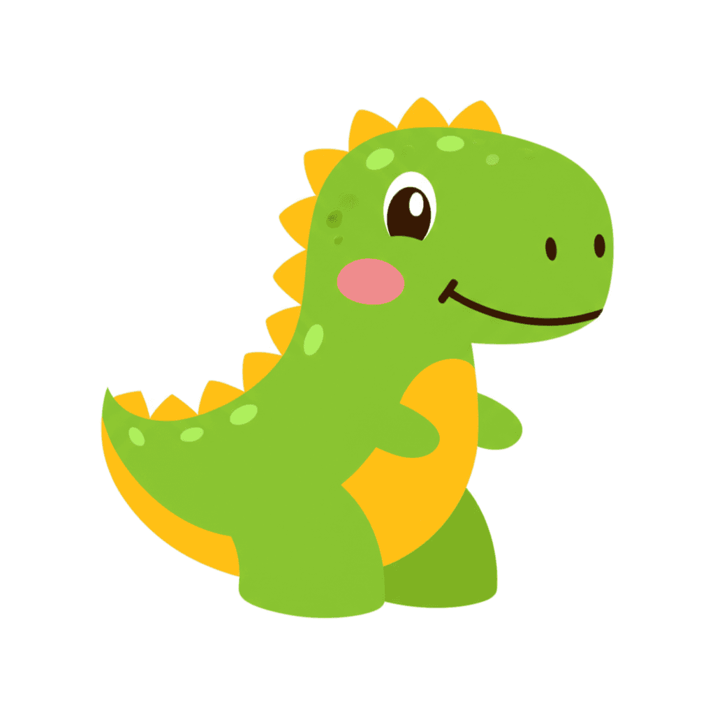 멋진 공룡 색칠공부