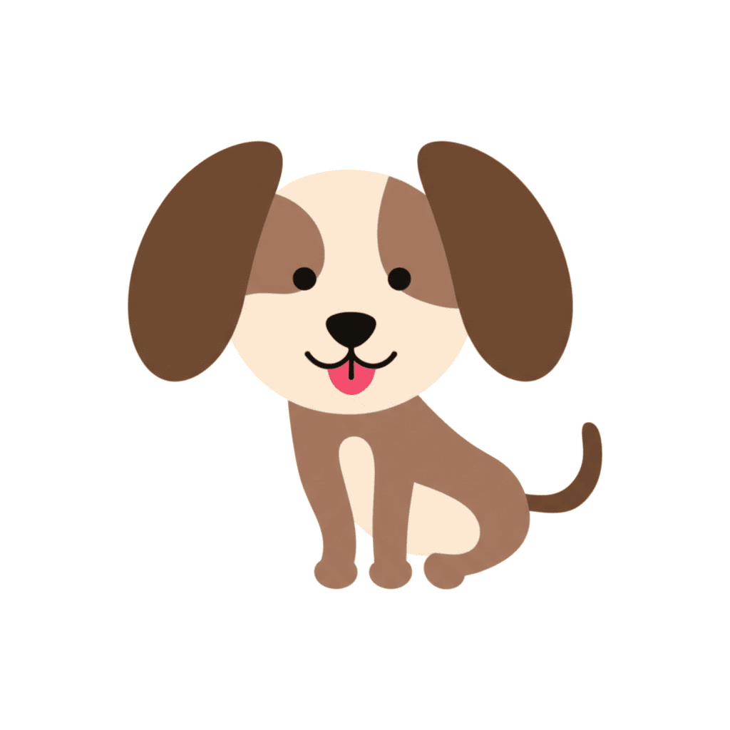 사랑스러운 강아지 색칠공부