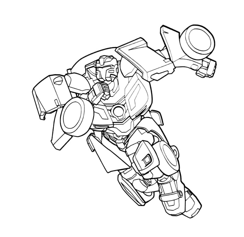 헬로 카봇 무료 색칠공부