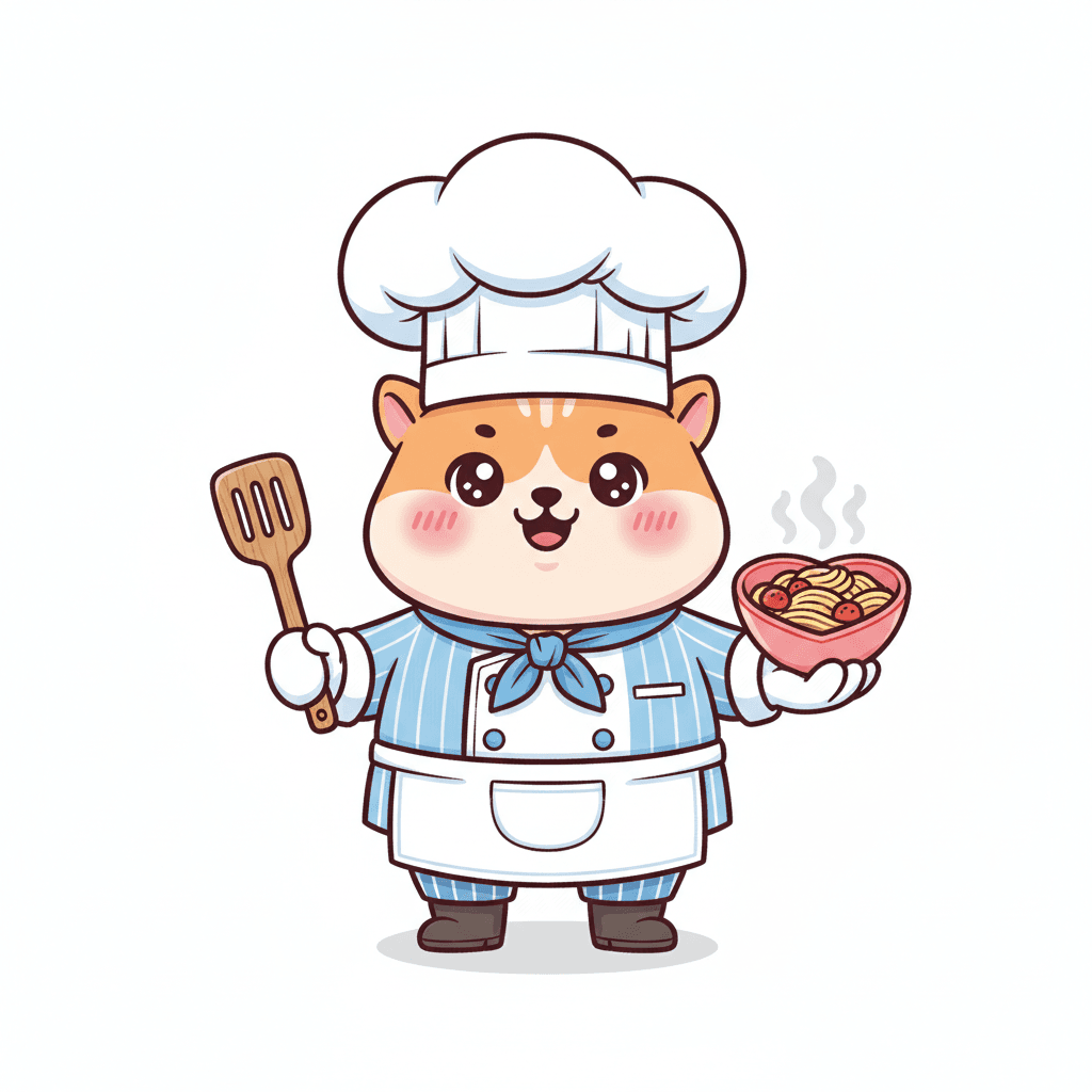 맛있는 요리사 색칠공부