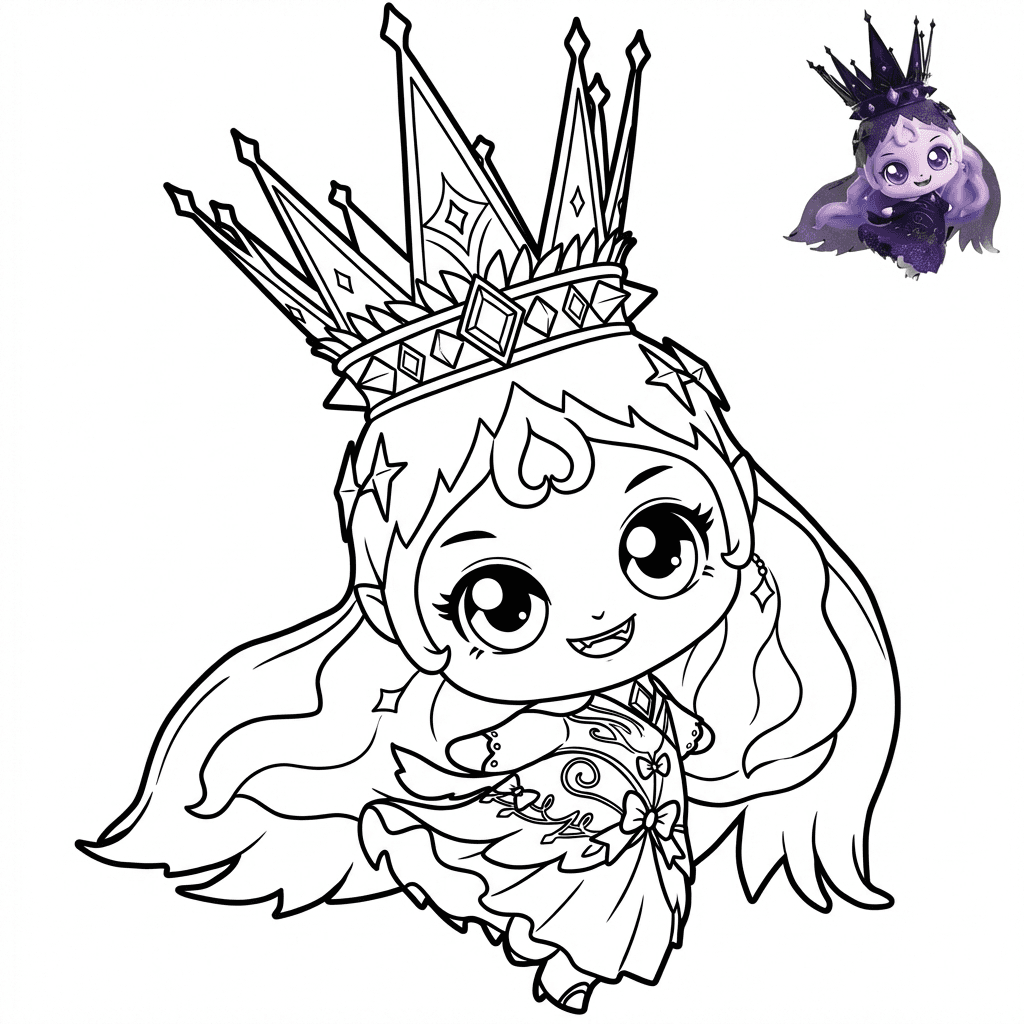 레전드 티니핑 - 이클립스핑 색칠공부