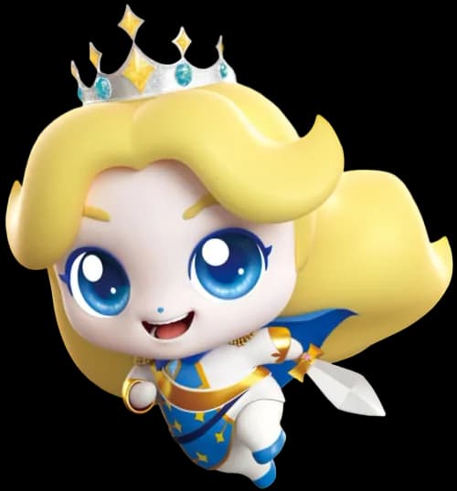 프린스 티니핑 - 샤를핑 색칠공부