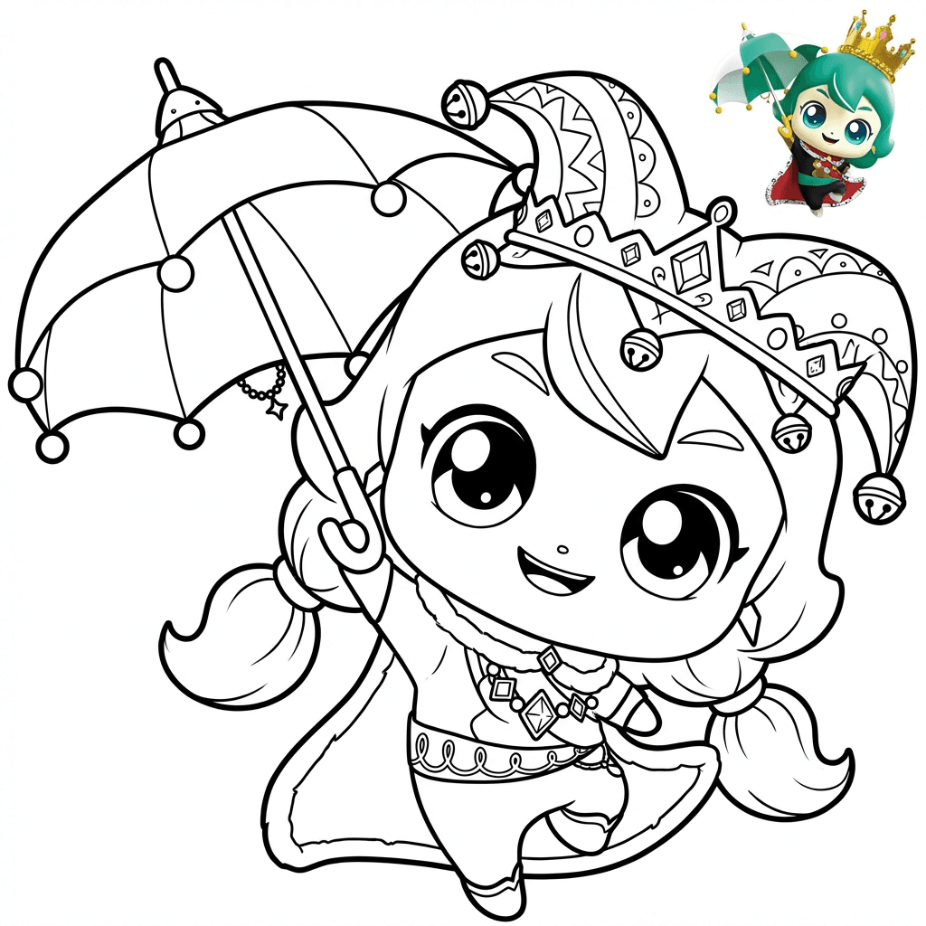 프린스 티니핑 - 젠틀핑 색칠공부