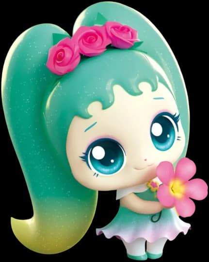 프린세스 티니핑 - 이슬핑 색칠공부