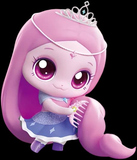 프린세스 티니핑 - 롱롱핑 색칠공부